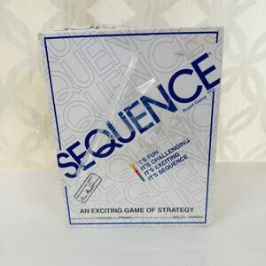 Sequence Board Game Game of Strategy No. 8002 Jax LTD for Fun and‎ Games
